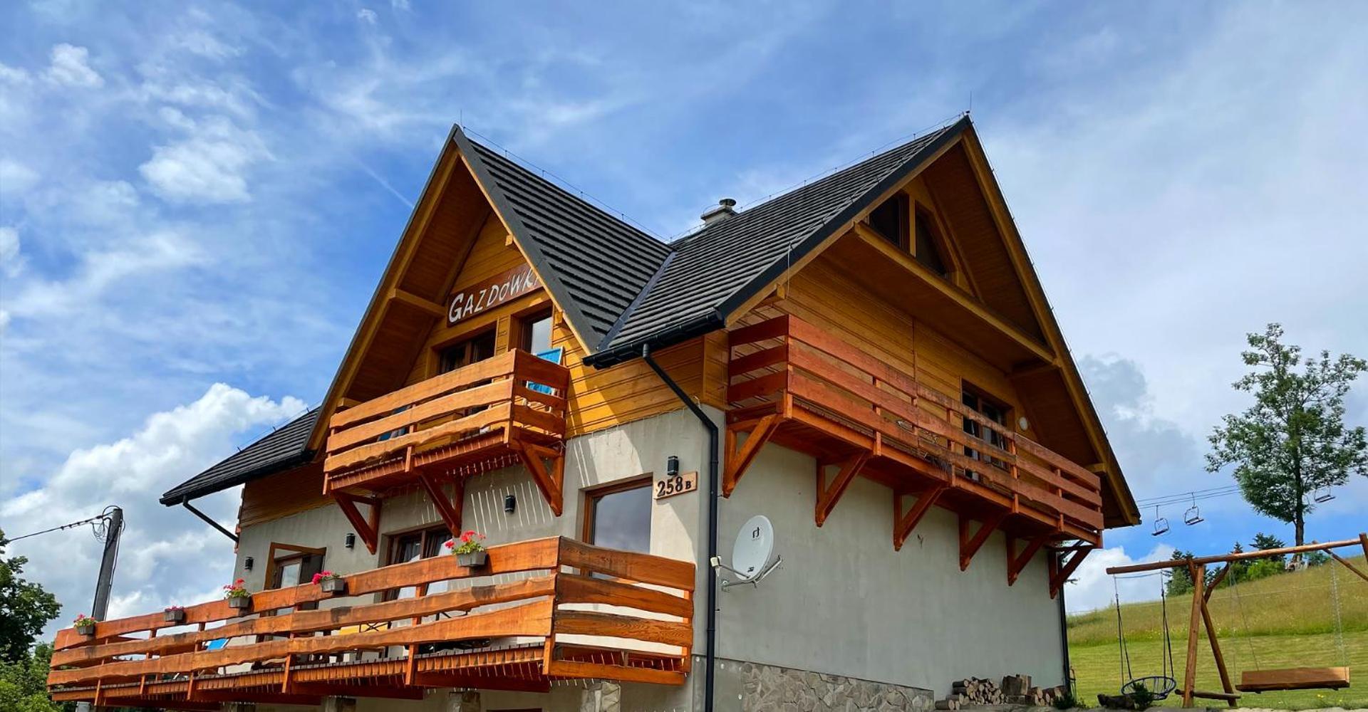Gazdowka Na Mosornym Groniu Villa Zawoja Dış mekan fotoğraf
